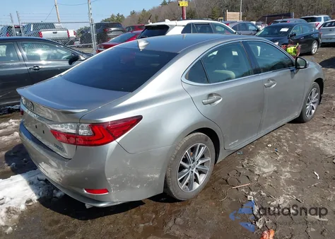 2016 Lexus Es 300H из США, поврежденный, VIN JTHBW1GG9G2131764